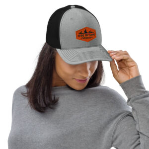 Grey Patch Trucker Hat