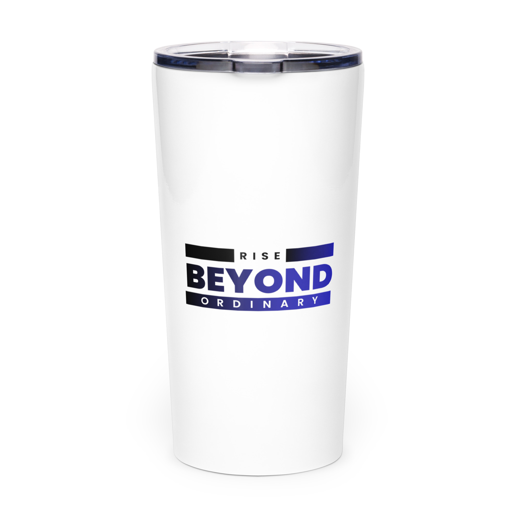 Tapered stainless steel tumbler